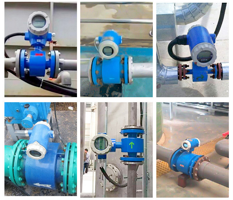 排水流量計現(xiàn)場安裝使用圖